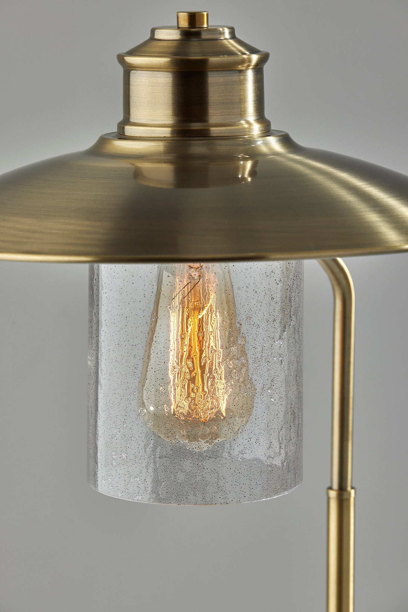 Kieran Desk Lamp - Antique Brass-Lighting-DECOROLALA