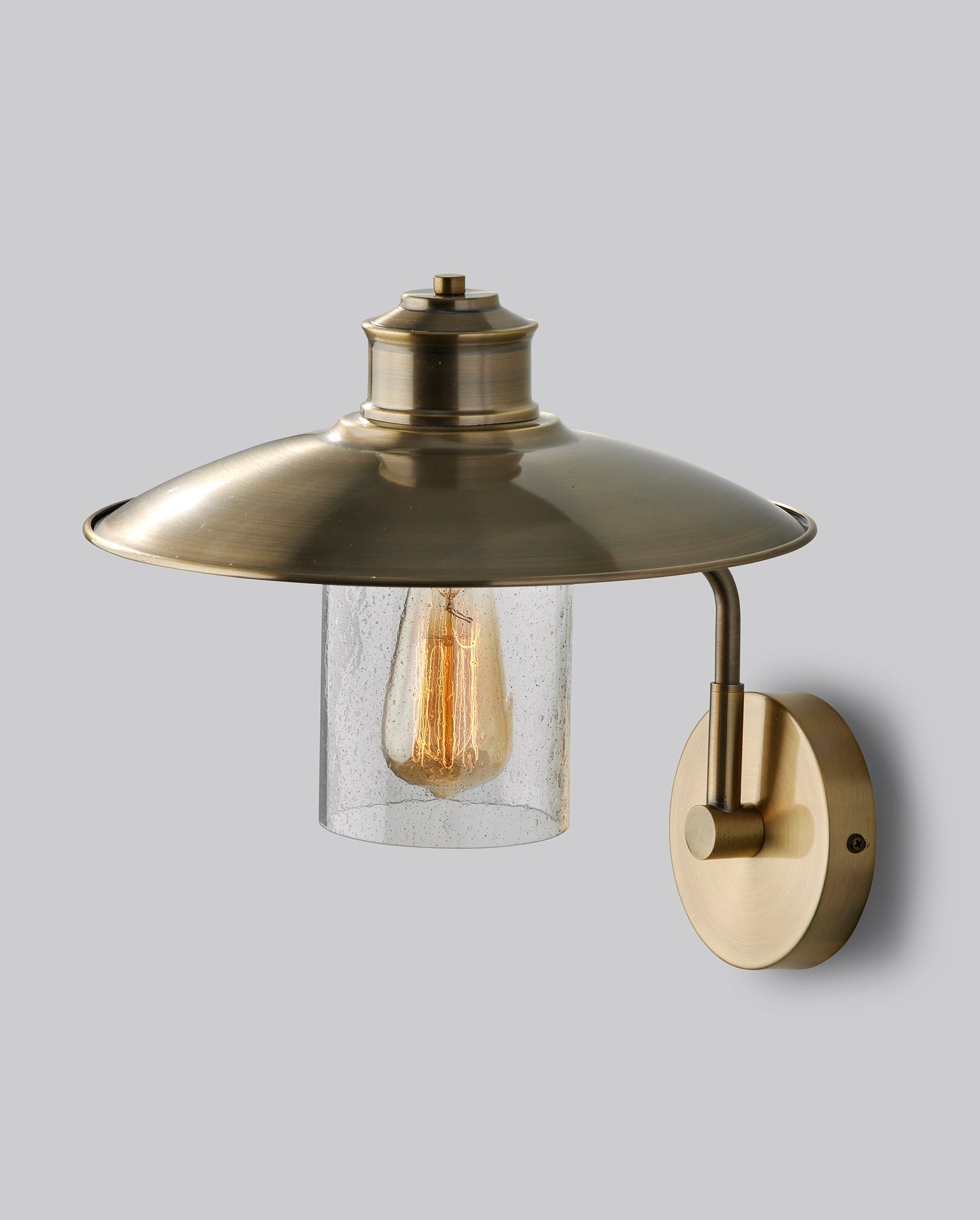 Kieran Wall Sconce Antique Brass-Lighting-DECOROLALA
