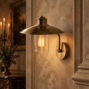 Kieran Wall Sconce Antique Brass-Lighting-DECOROLALA