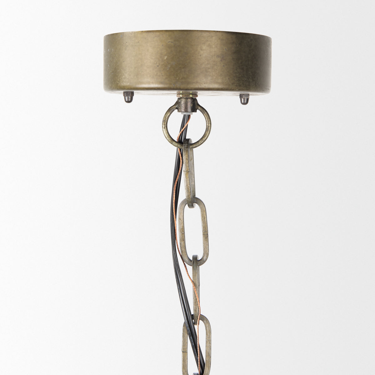 Kiley Warm Wood Basket Lantern Pendant Light-Pendant Lighting-DECOROLALA