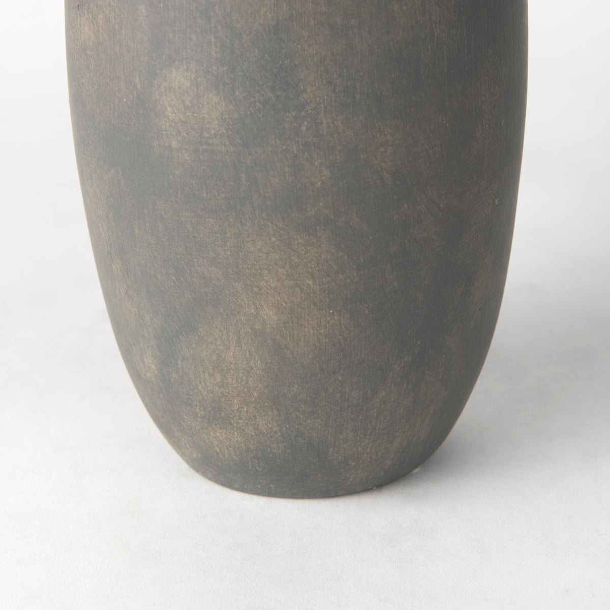 Kilian Tall Matte Brown-Gray Double Ear Vase-Vase-DECOROLALA