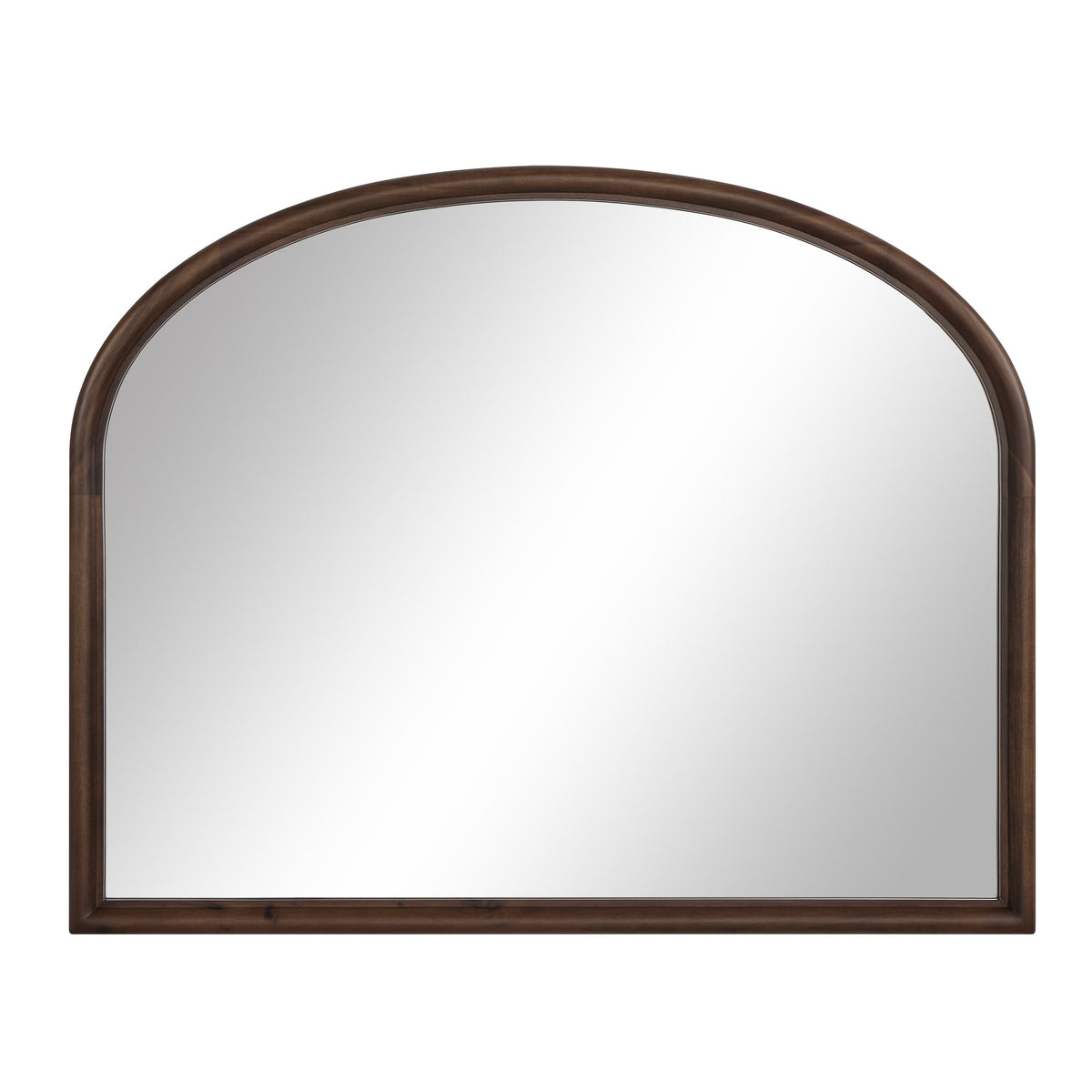 Kindra 40" H x 50" W Wall Mirror, Brown-Mirrors-DECOROLALA