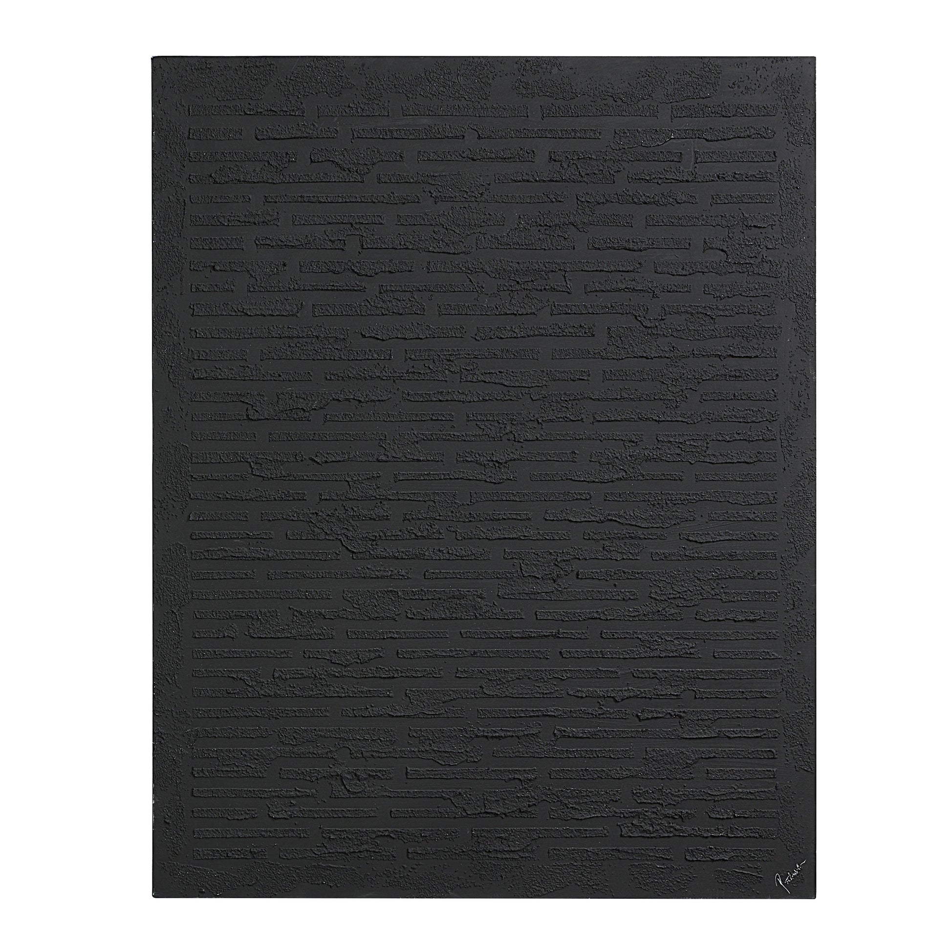 Kinetic 50" H x 40" W Canvas Art, Black-Canvas Art-DECOROLALA