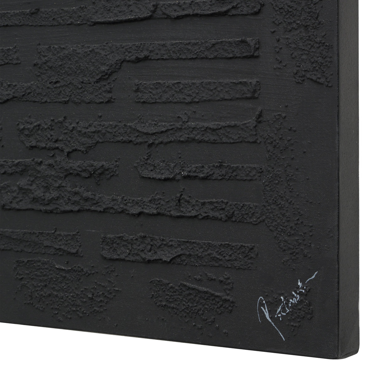 Kinetic 50" H x 40" W Canvas Art, Black-Canvas Prints-DECOROLALA