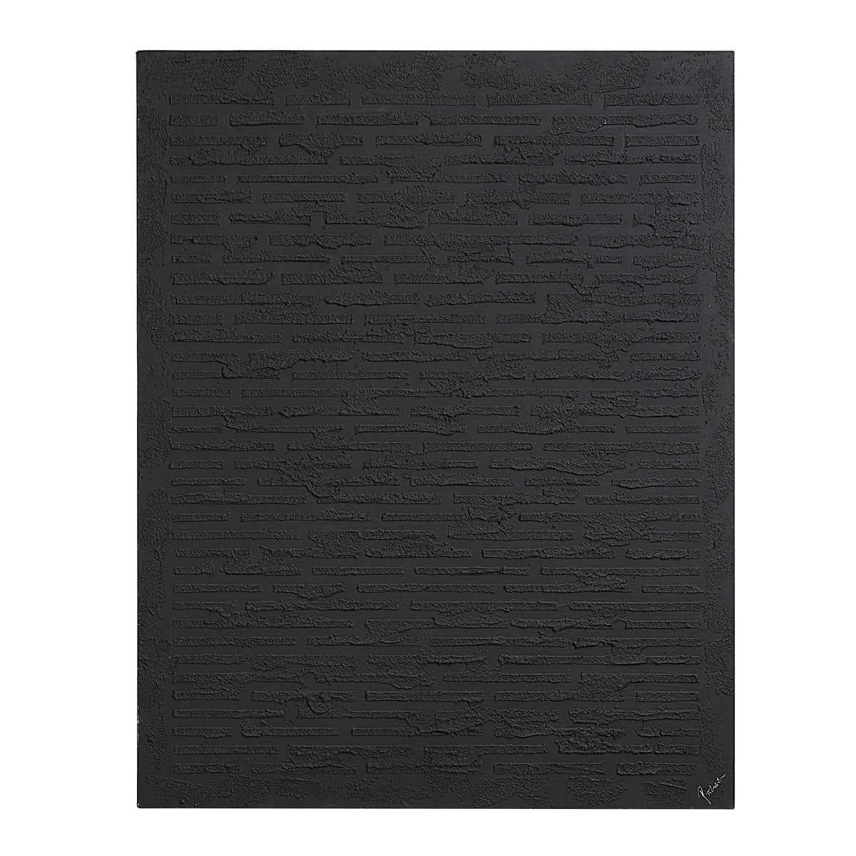Kinetic 50" H x 40" W Canvas Art, Black-Canvas Prints-DECOROLALA
