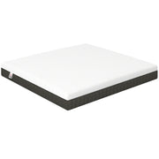 King Mattress 10" Memory Foam - White-DECOROLALA