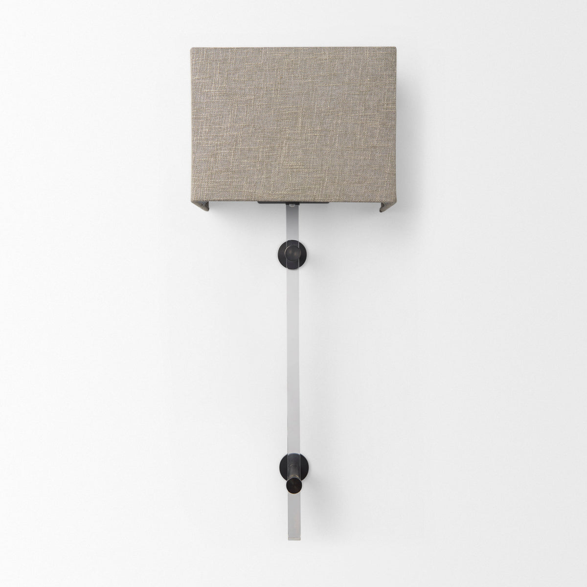 Kinsley Beige Shade W/Transparent Body Wall Sconce-Wall Sconces-DECOROLALA