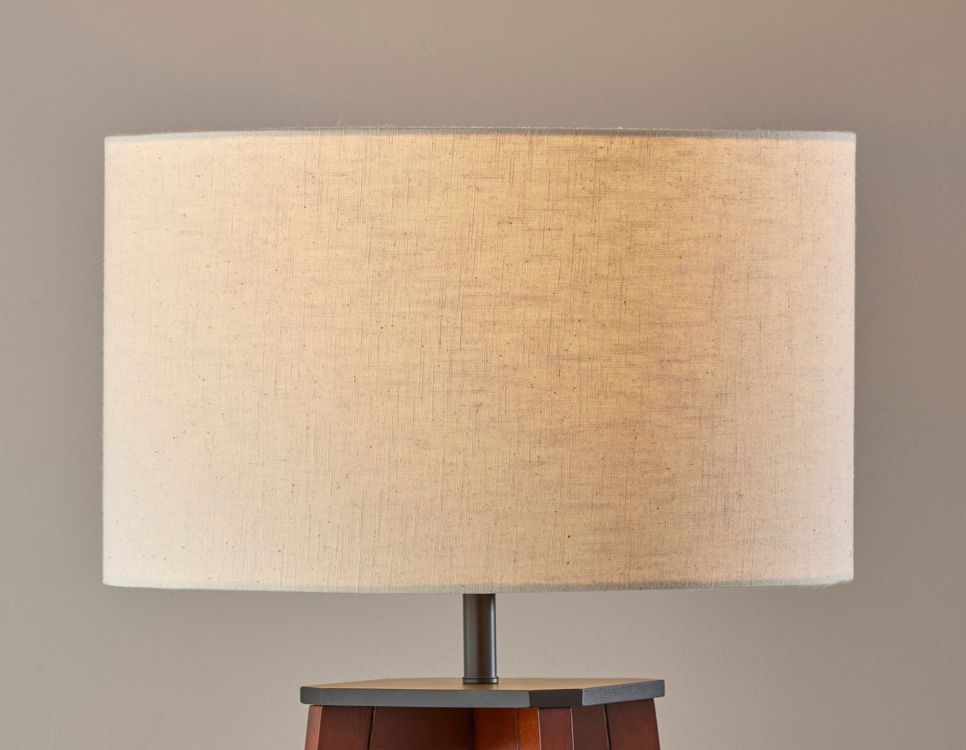 Kirby Floor Lamp with Storage - Walnut 59.75"-Lighting-DECOROLALA