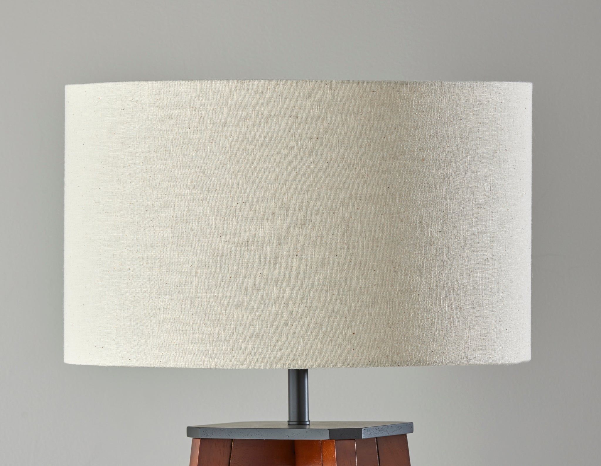 Kirby Floor Lamp with Storage - Walnut 59.75"-Lighting-DECOROLALA