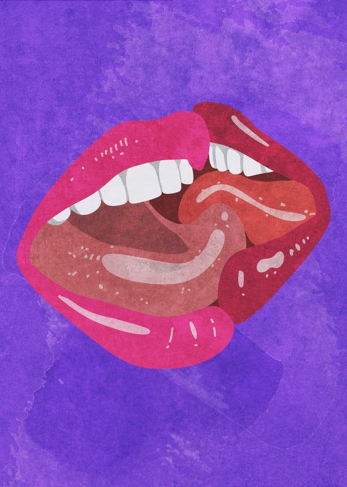 Kissing Wall Art by Raissa Oltmanns-canvas-DECOROLALA
