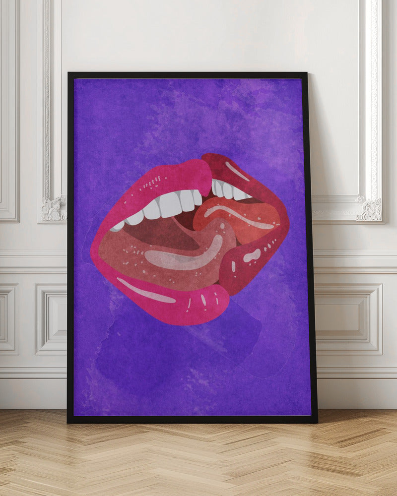Kissing Wall Art by Raissa Oltmanns-canvas-DECOROLALA