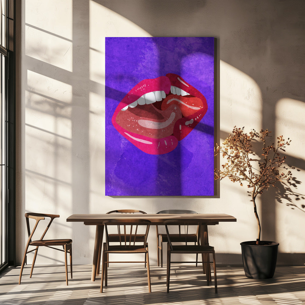 Kissing Wall Art by Raissa Oltmanns-canvas-DECOROLALA