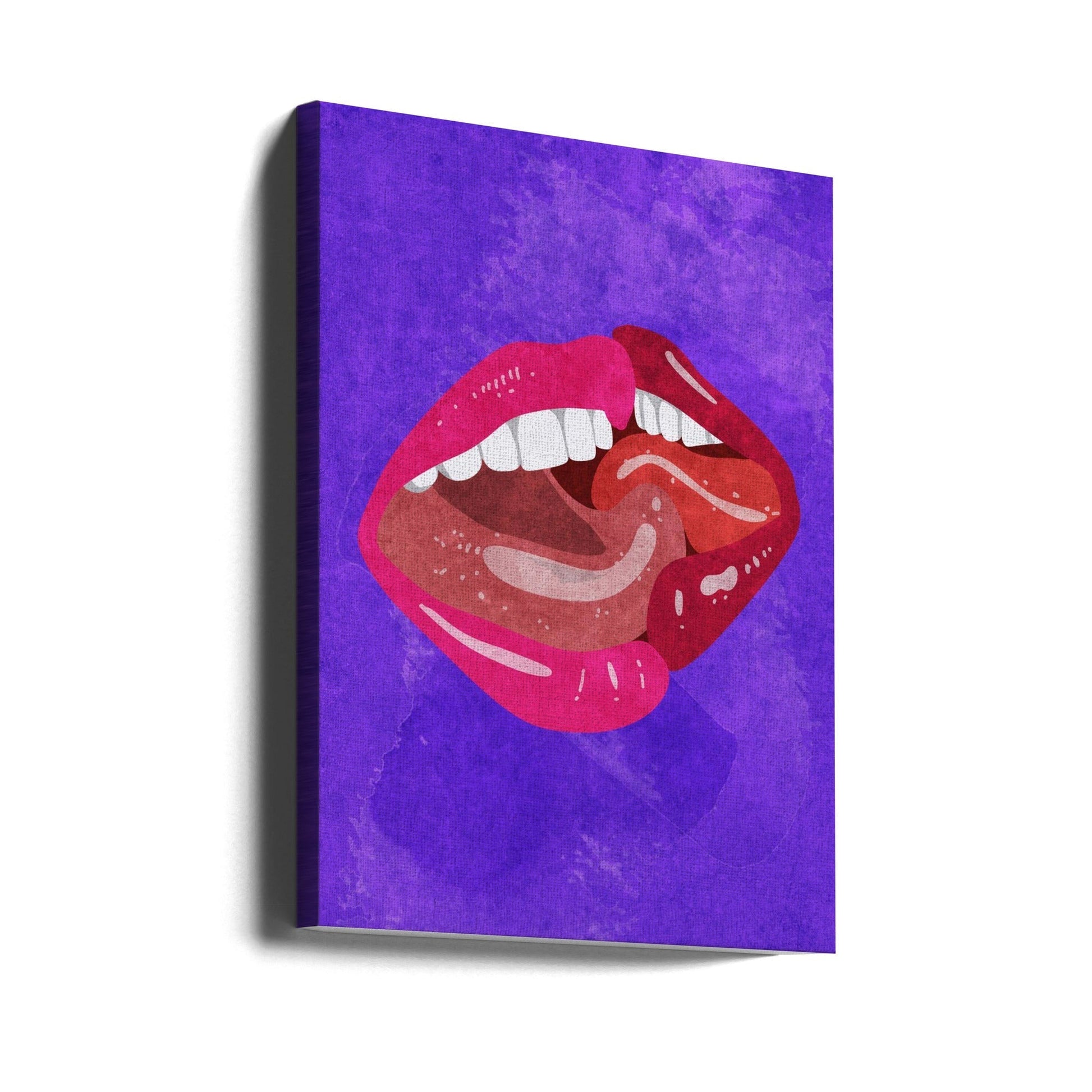 Kissing Wall Art by Raissa Oltmanns-canvas-DECOROLALA