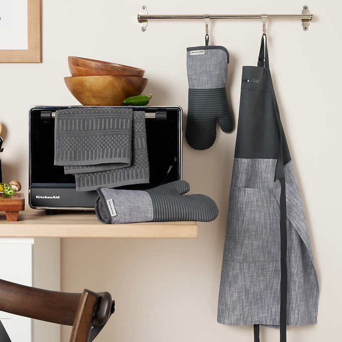 Kitchen Aid 4-Piece BBQ Set - Grey-Accessories-DECOROLALA