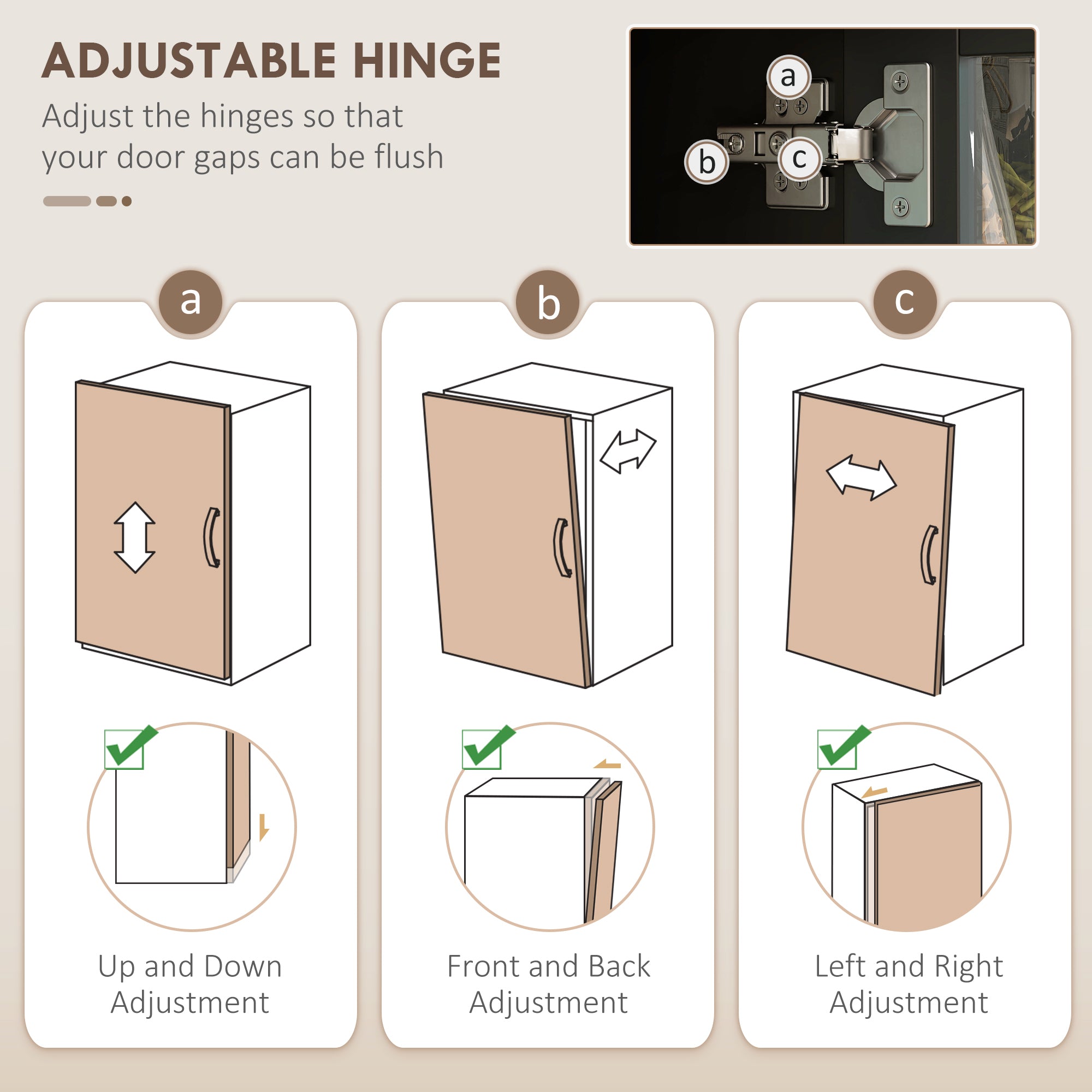 Kitchen Pantry Cabinet - Black Charging Station-DECOROLALA