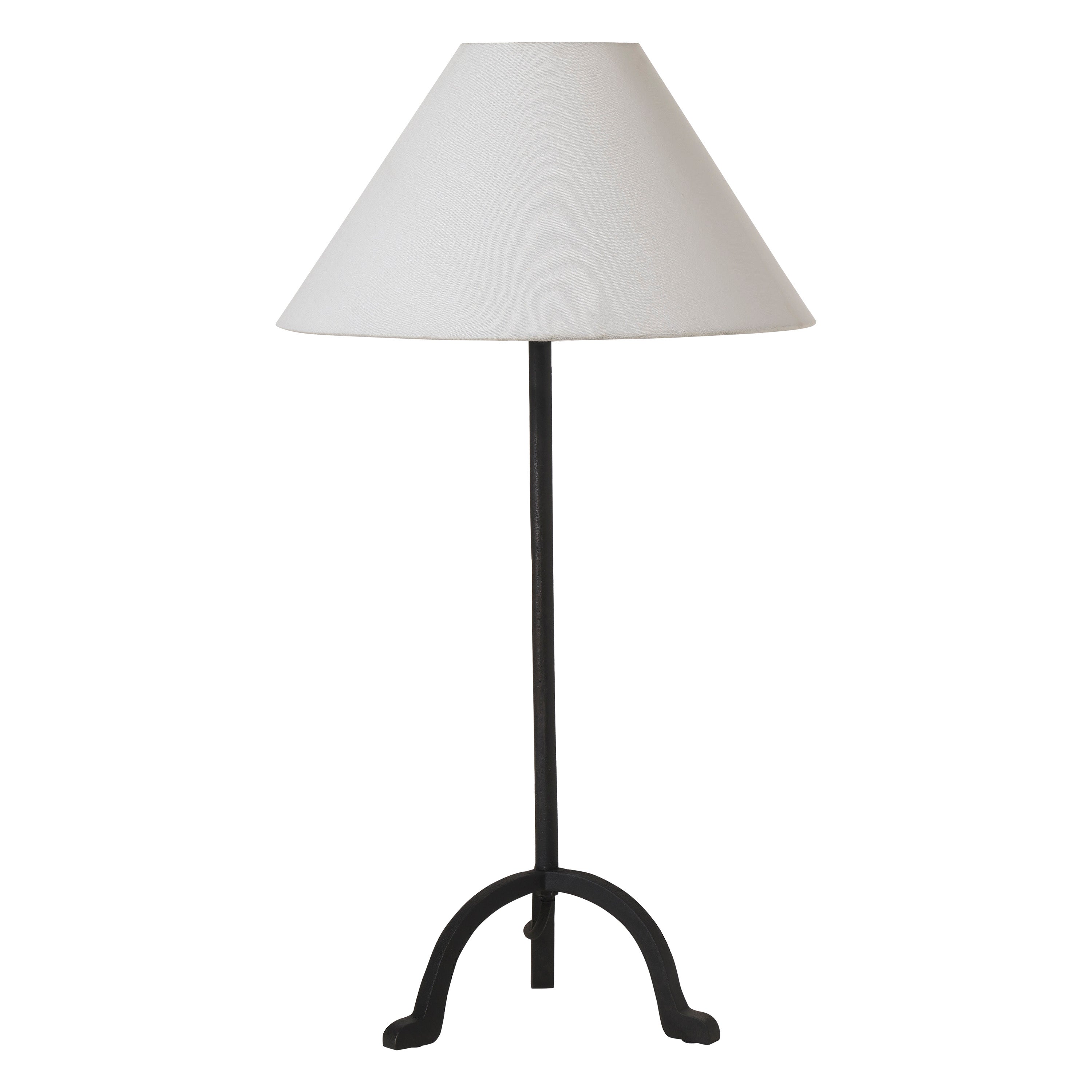 Kitts 27.25" Height Table Lamp, Black-Table Lamp-DECOROLALA