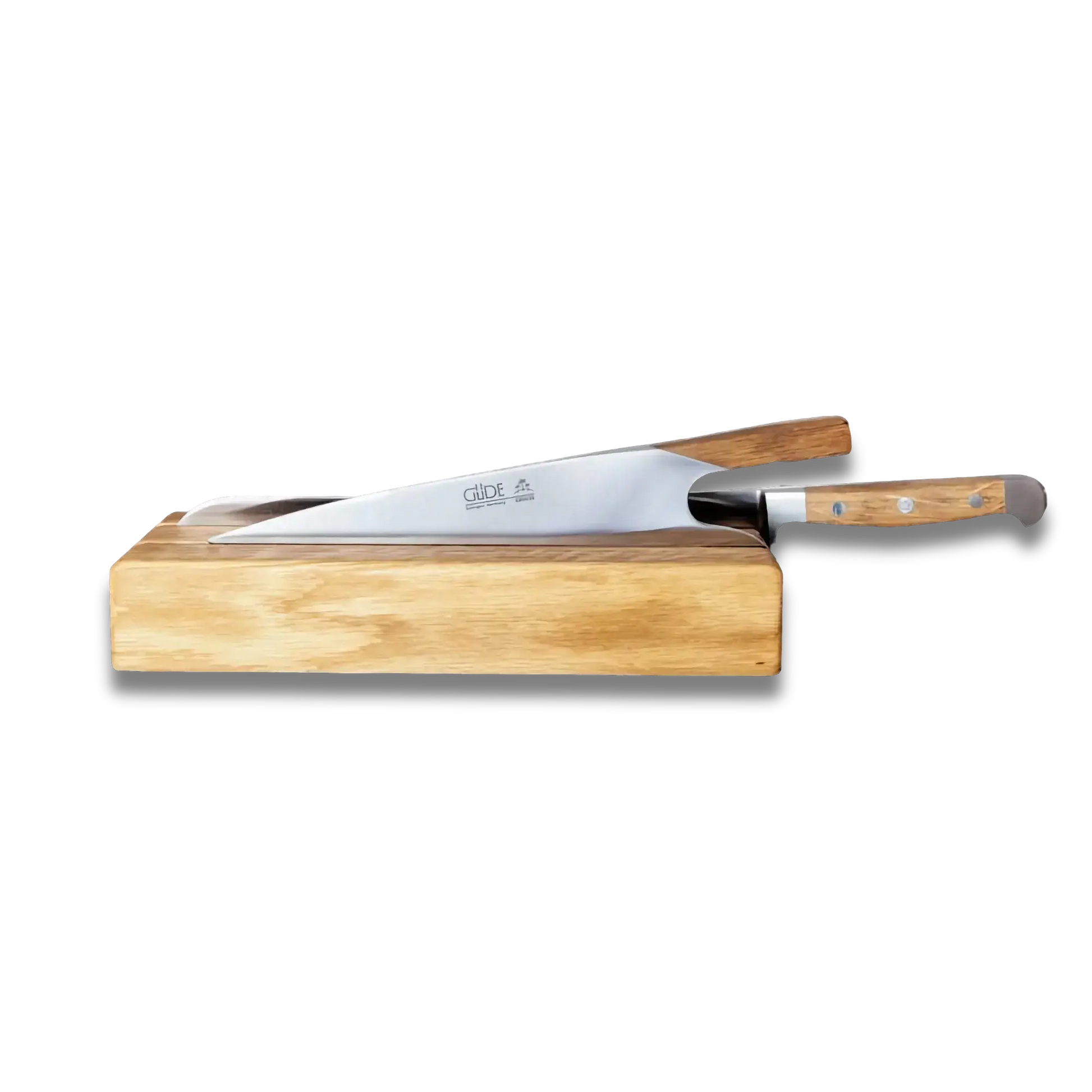 Knife Holder | Holds 2 knives - THE KNIFE + bread knife, (Knife Not Included)-Knife Block-DECOROLALA