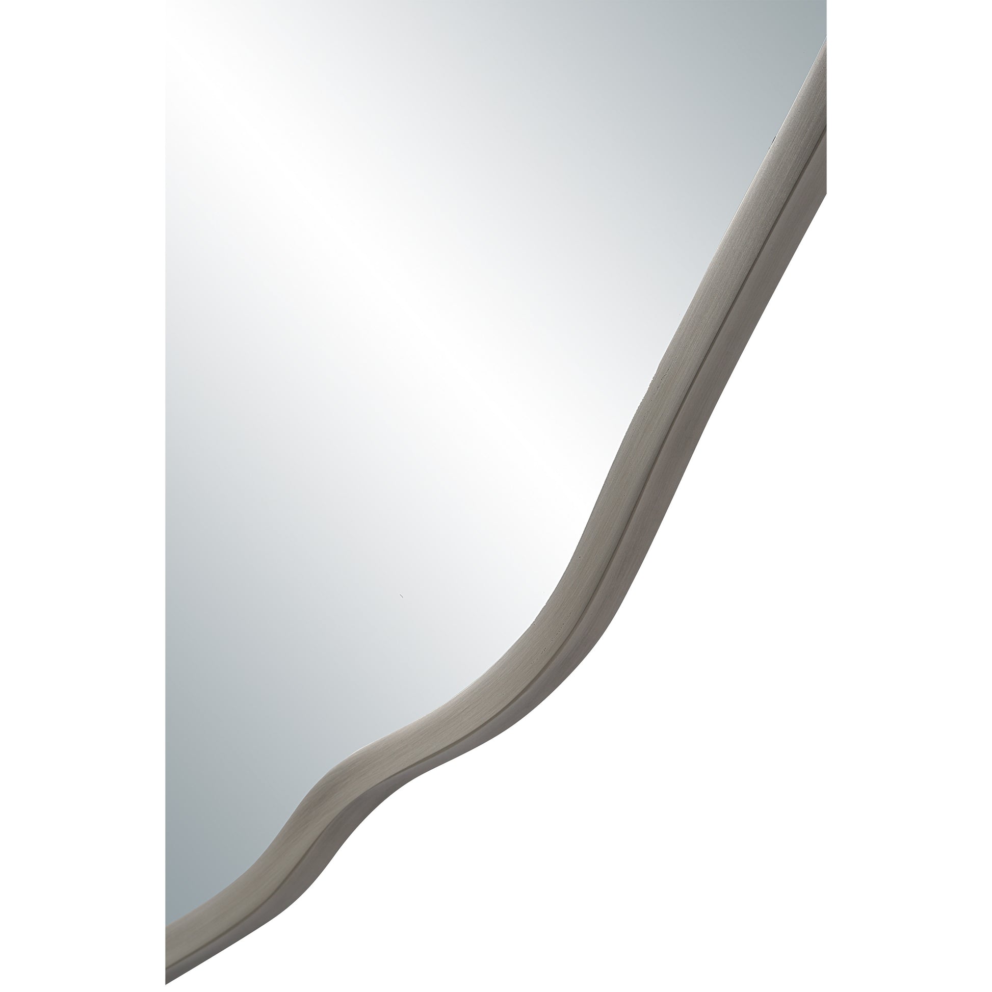 Knox 40" H x 40" W Wall Mirror, Silver-Mirror-DECOROLALA