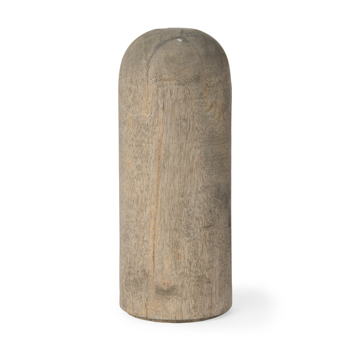 Knox Large Gray-Wash Wood Decorative Object-Objects-DECOROLALA