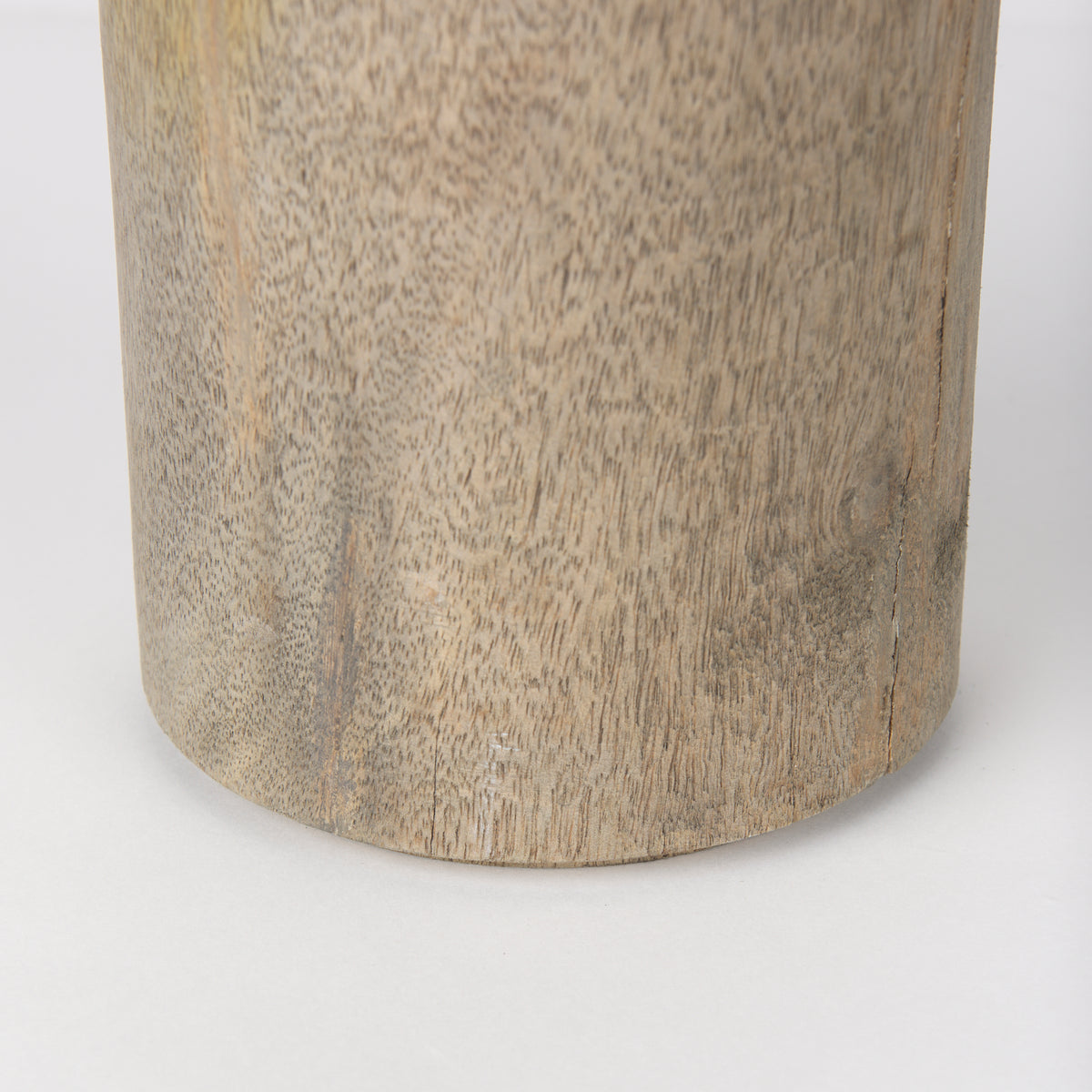 Knox Large Gray-Wash Wood Decorative Object-Objects-DECOROLALA