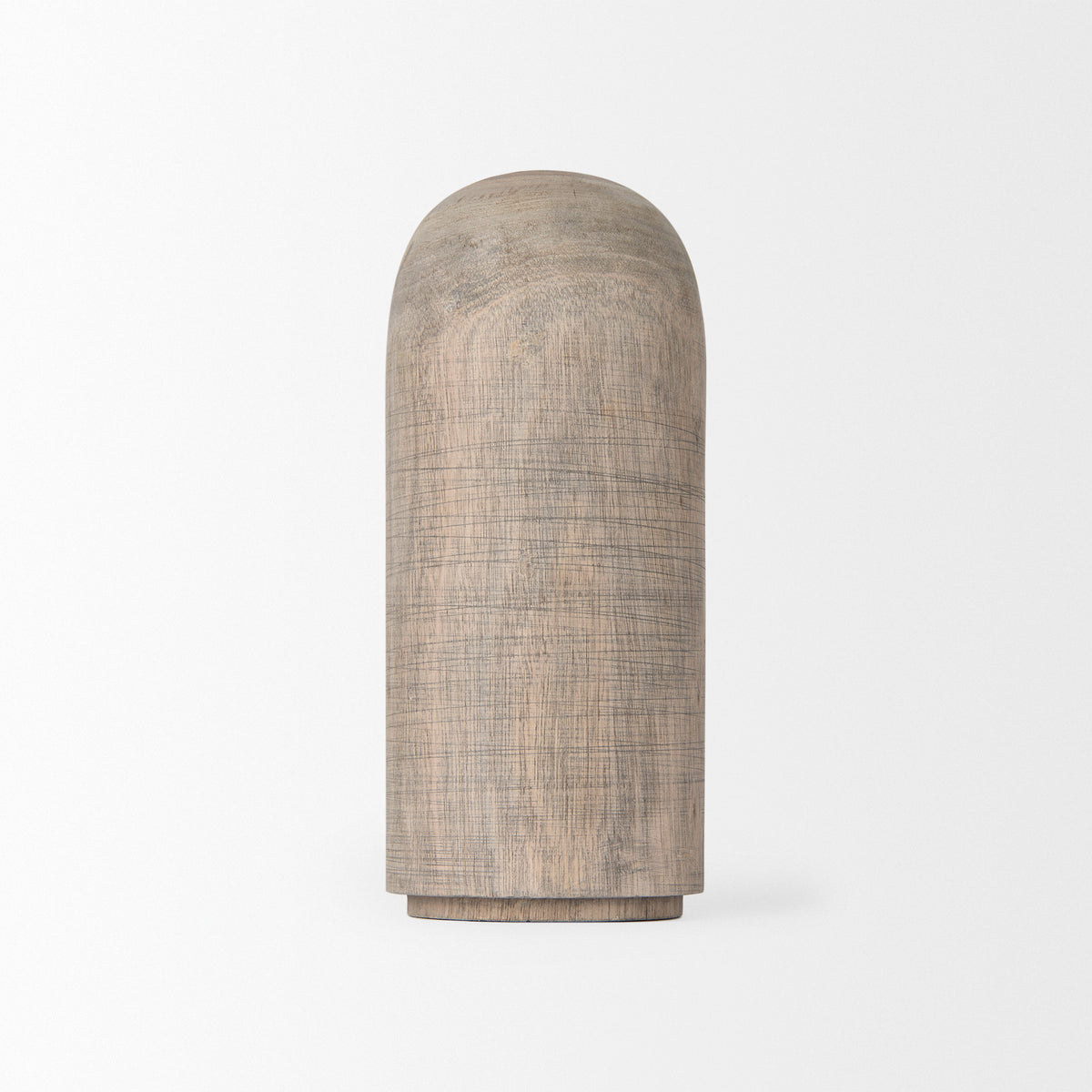 Knox Medium Gray-Wash Wood Decorative Object-Objects-DECOROLALA
