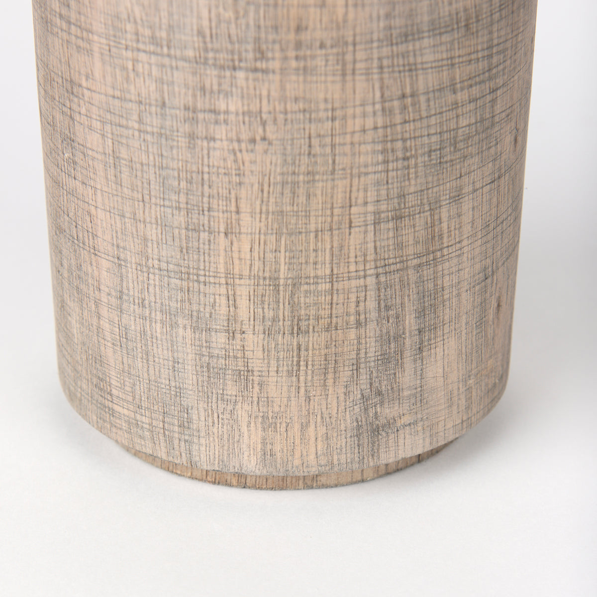 Knox Medium Gray-Wash Wood Decorative Object-Objects-DECOROLALA
