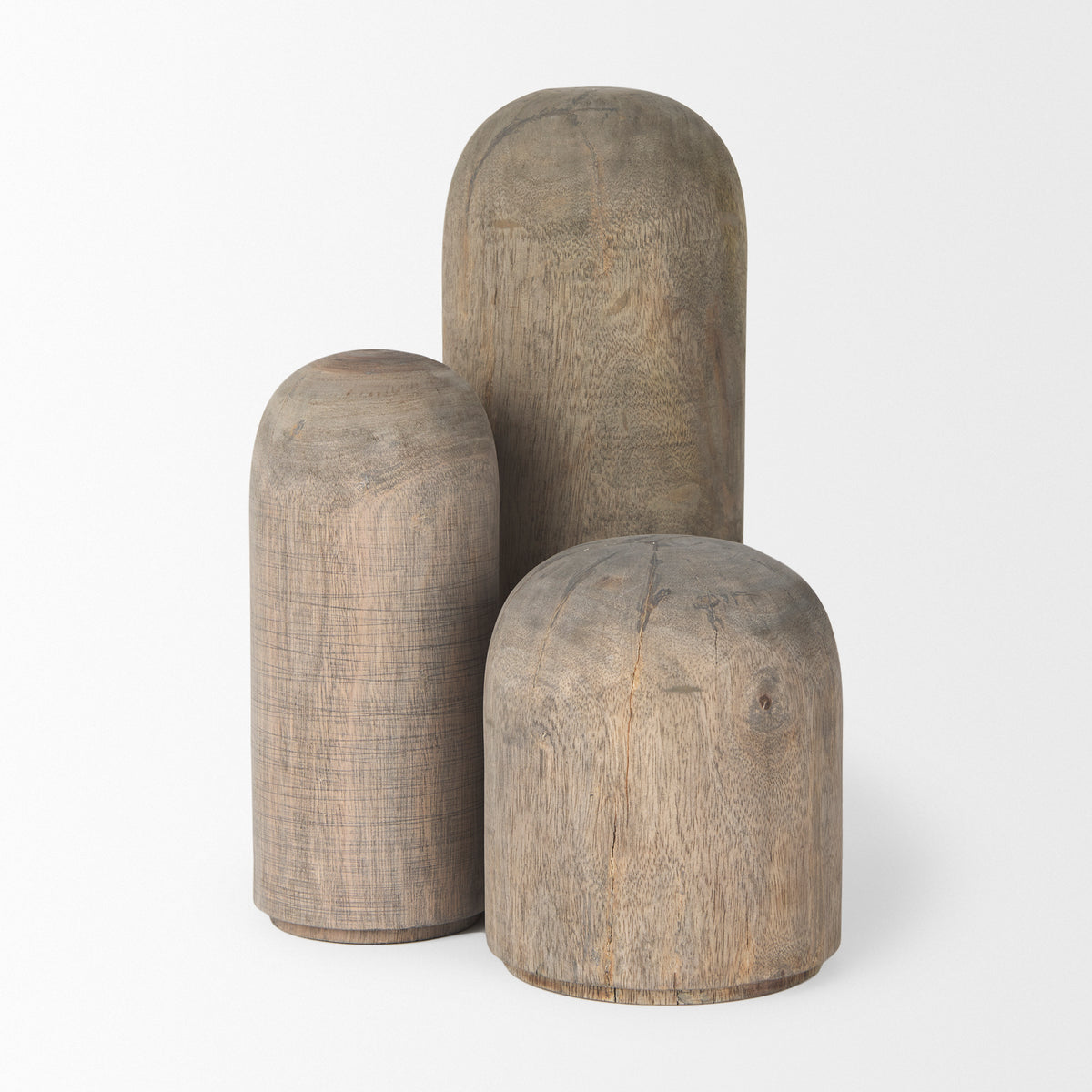 Knox Medium Gray-Wash Wood Decorative Object-Objects-DECOROLALA