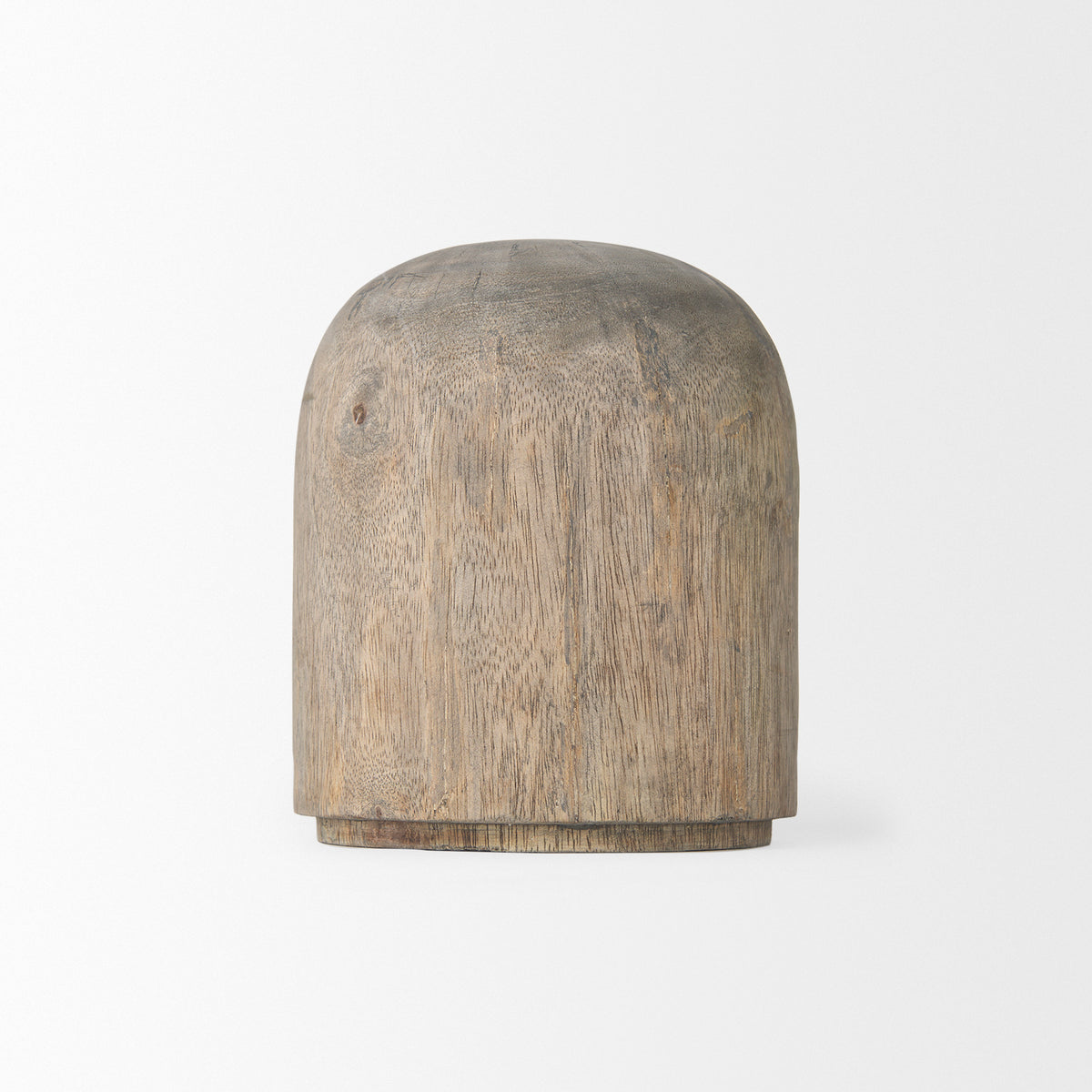 Knox Short Gray-Wash Wood Decorative Object-Objects-DECOROLALA