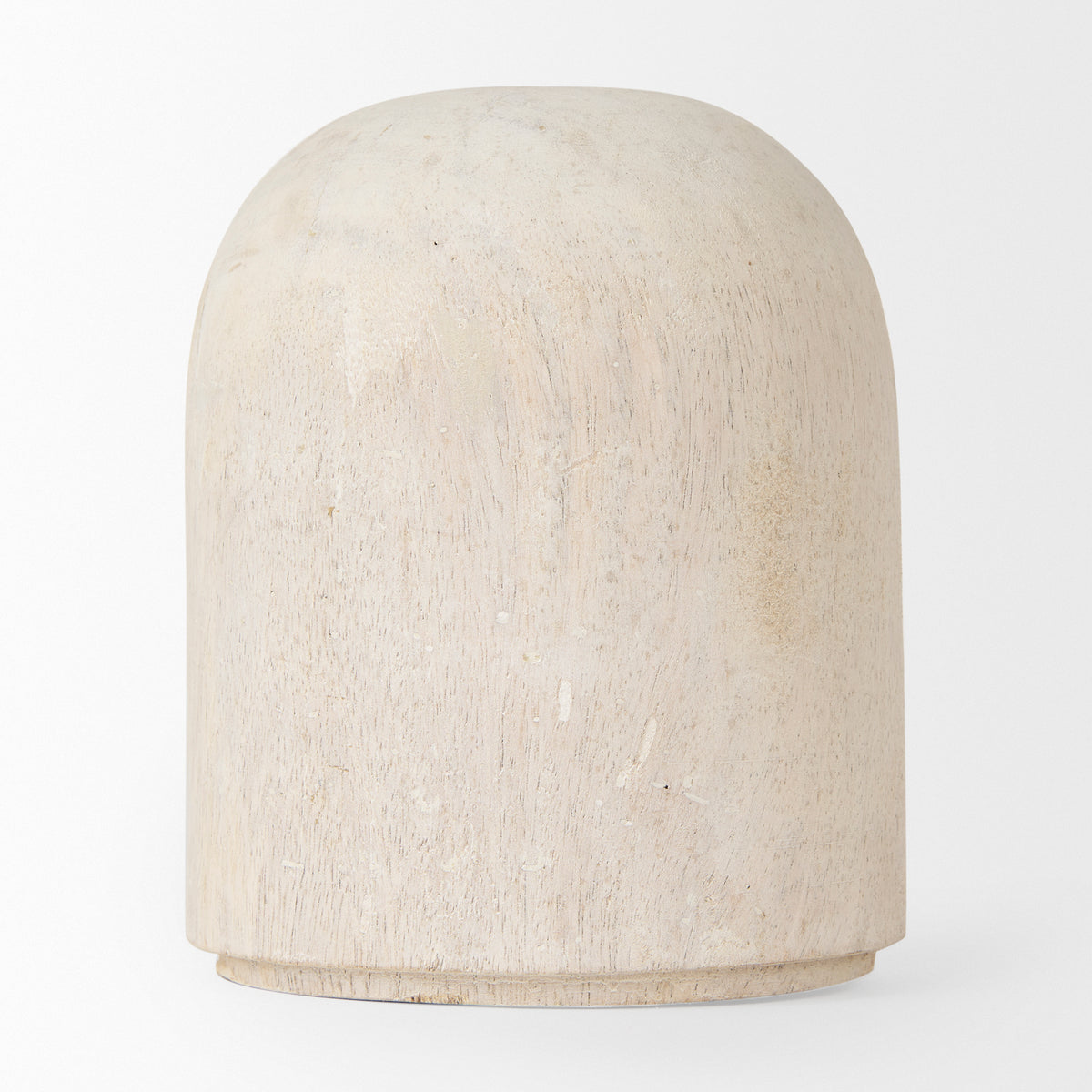 Knox Short White-Wash Wood Decorative Object-Objects-DECOROLALA