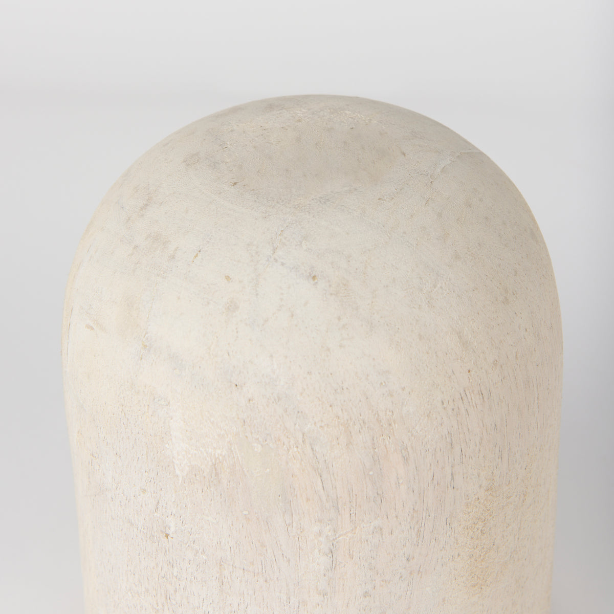 Knox Short White-Wash Wood Decorative Object-Objects-DECOROLALA
