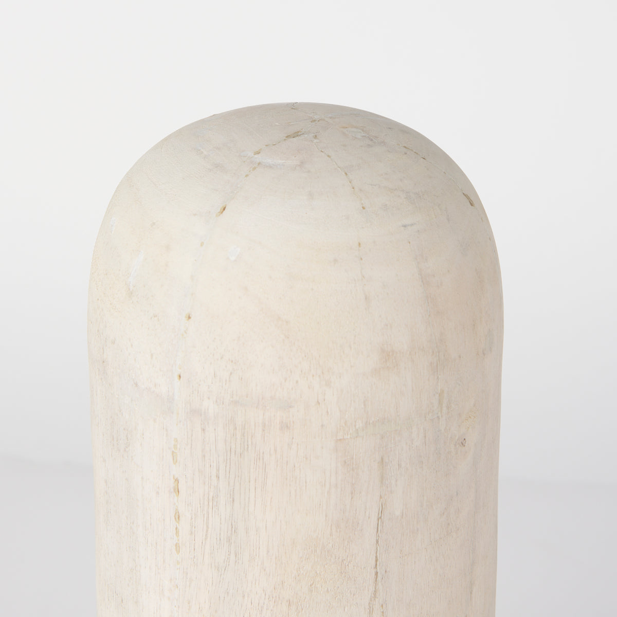 Knox Tall White-Wash Wood Decorative Object-Objects-DECOROLALA