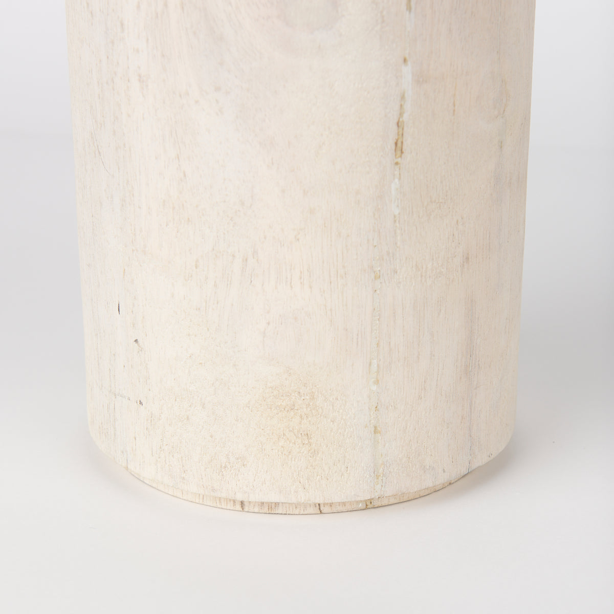 Knox Tall White-Wash Wood Decorative Object-Objects-DECOROLALA