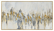 Kobi 40" Wide Canvas Art, Gold-Canvas Art-DECOROLALA