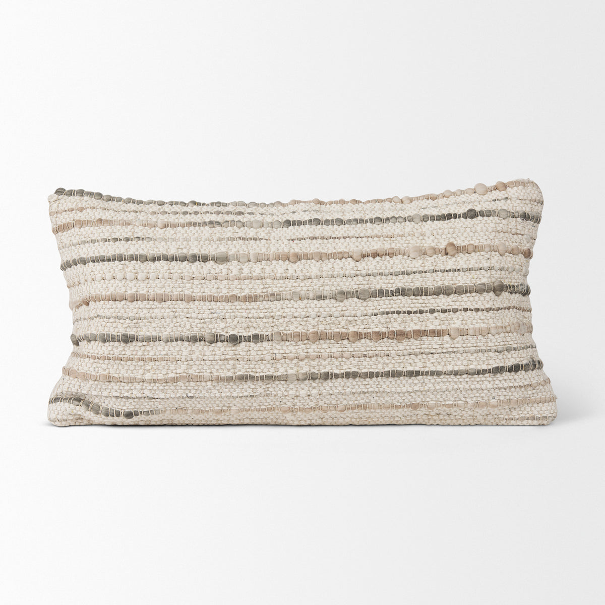 Kodi 14x26 Lumbar Pillow Cover w/Down Filler-Decorative Pillows-DECOROLALA