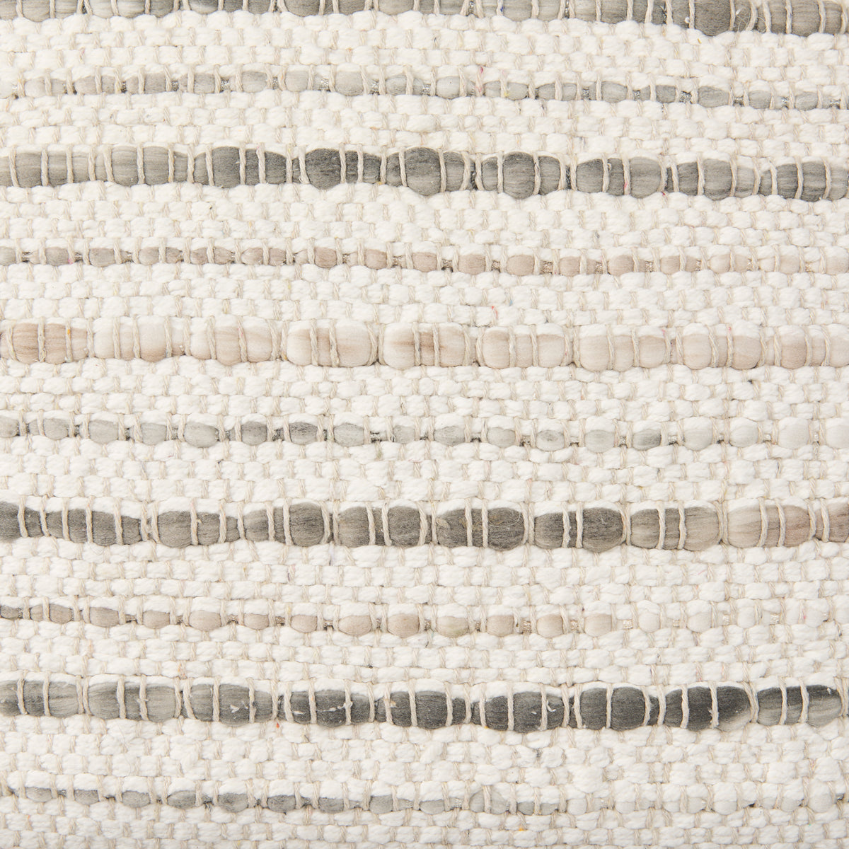 Kodi 20x20 Cream with Stripes Square Pillow Cover-Decorative Pillows-DECOROLALA