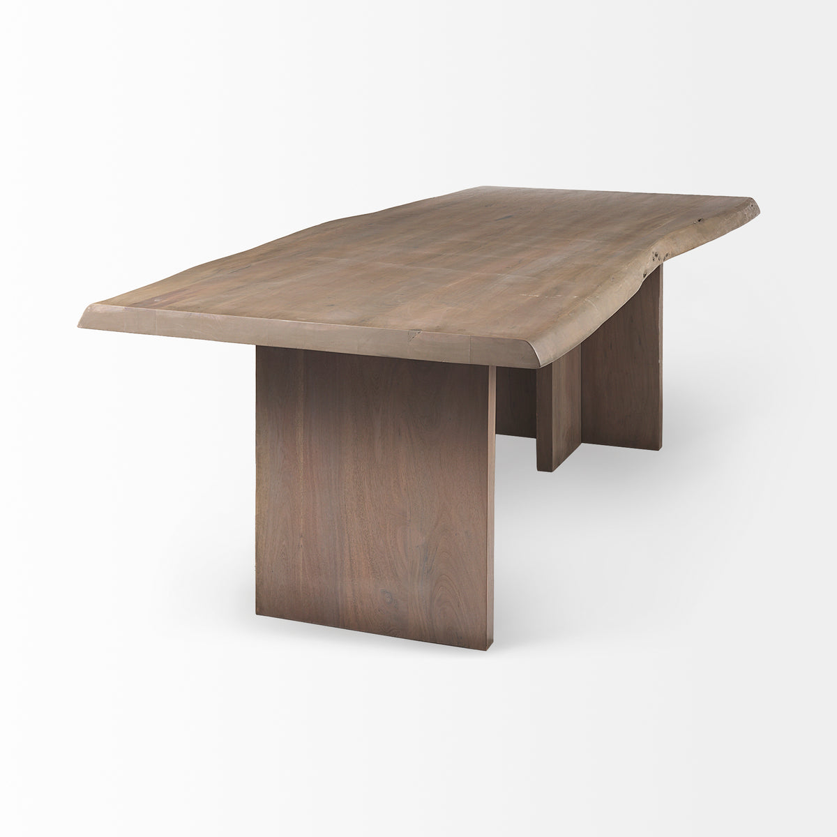 Konstantin 94"L x 40"W Rectangular Dining Table | Modern | Med Brown Wood | Seats 8-Dining Tables-DECOROLALA