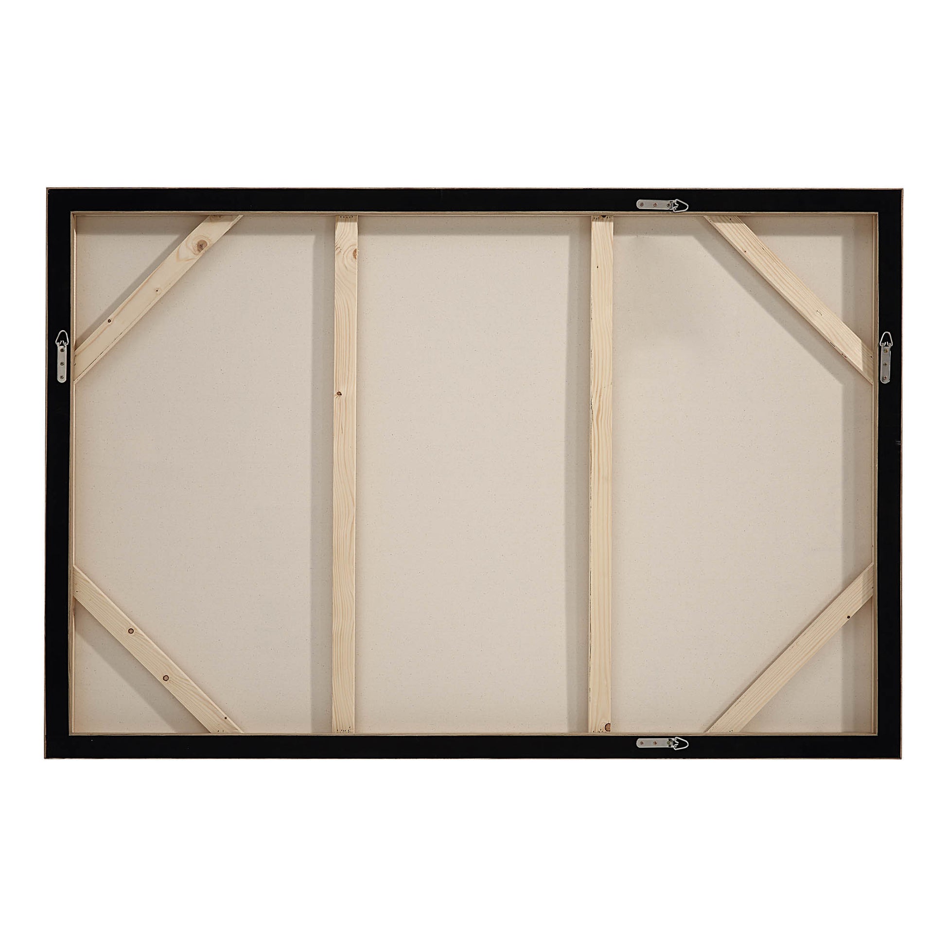 Kore 60" Wide Canvas Art, Grey-Canvas Art-DECOROLALA