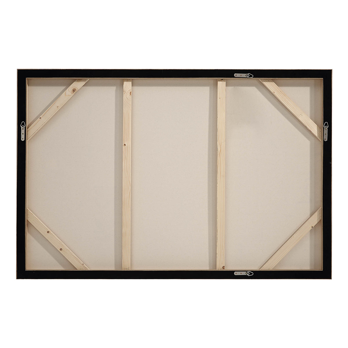 Kore 60" Wide Canvas Art, Grey-Canvas Prints-DECOROLALA