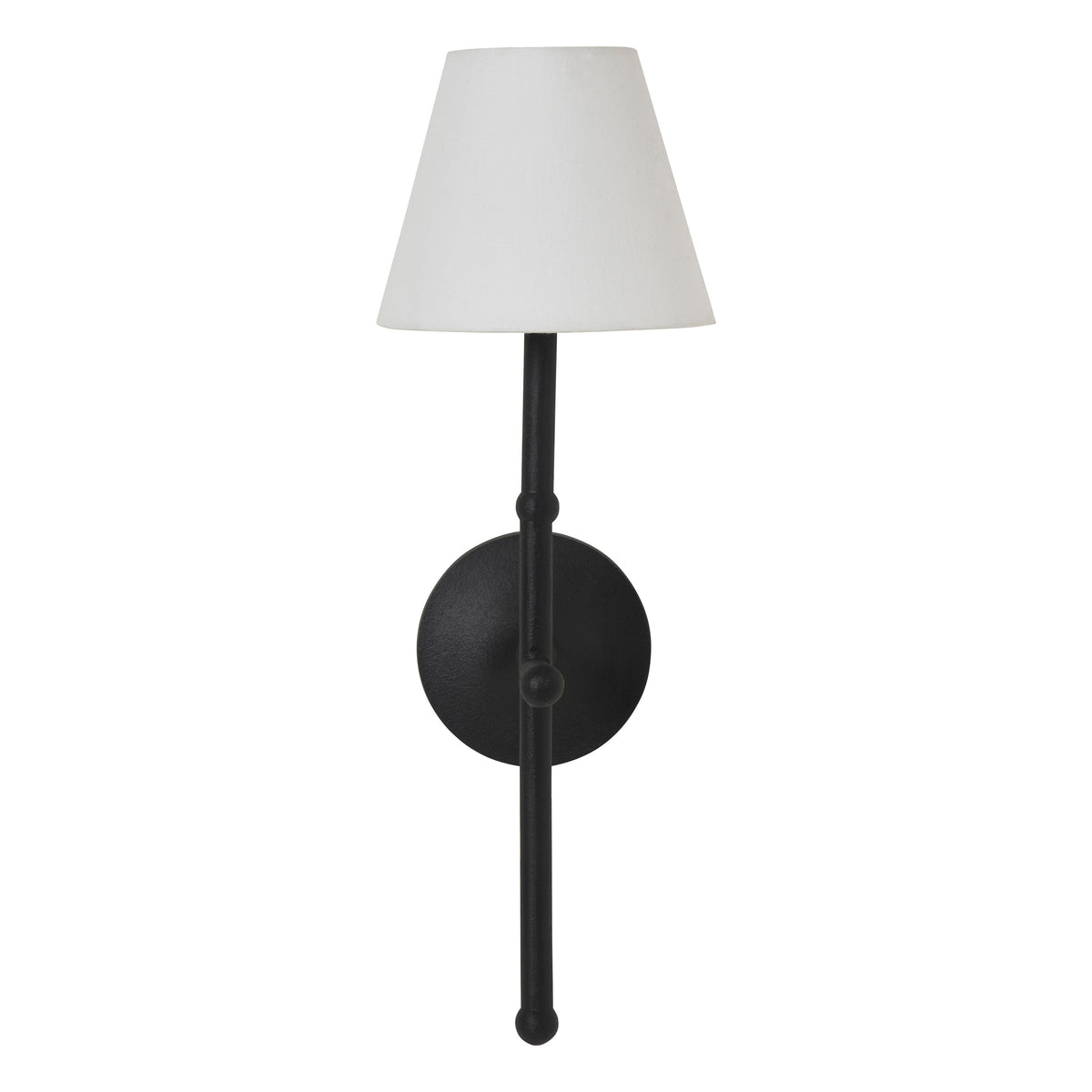 Kurosu 20.5" Wall Sconce, Black-Wall Sconce-DECOROLALA
