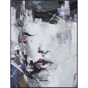 Kyoto 41" Wide Canvas Art, Grey-Canvas Prints-DECOROLALA
