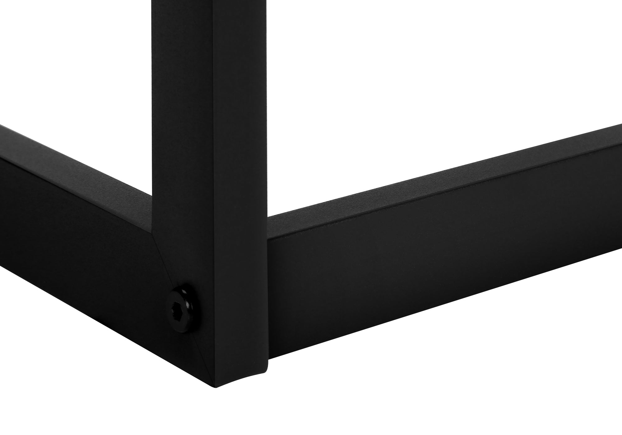 LADDER - 2 STEP STOOL / DARK TAUPE / BLACK METAL-Step Stool-DECOROLALA