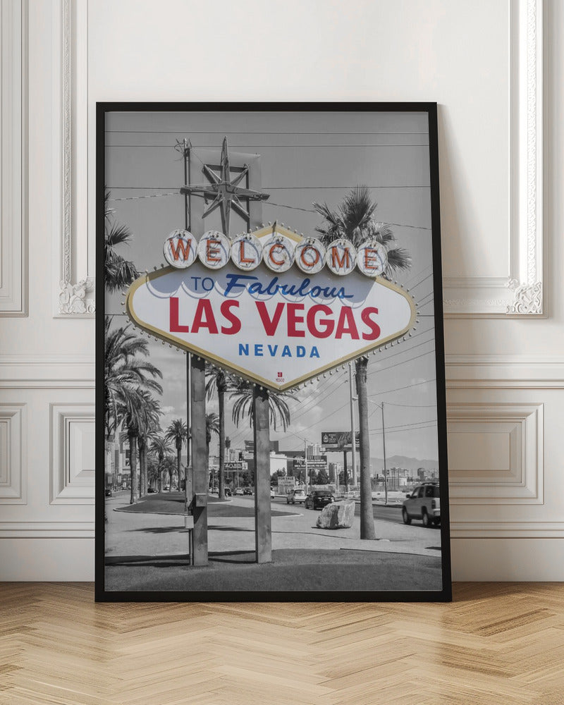 LAS VEGAS Sign Wall Art by Melanie Viola-canvas-DECOROLALA