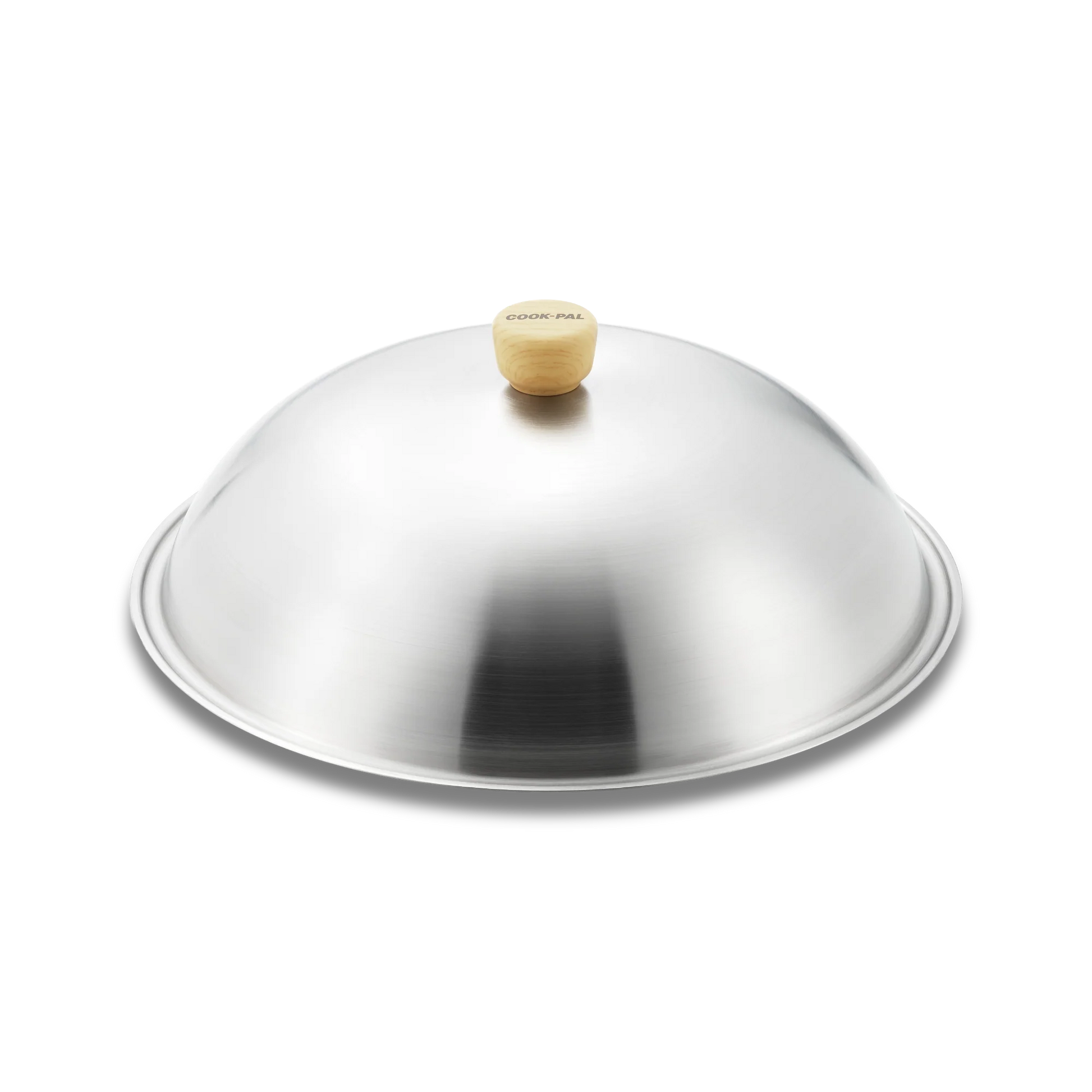 Yoshikawa Cook-Pal Ren 36cm Guangdong Wok with Stainless Steel Lid – Hand-Forged in Japan-2