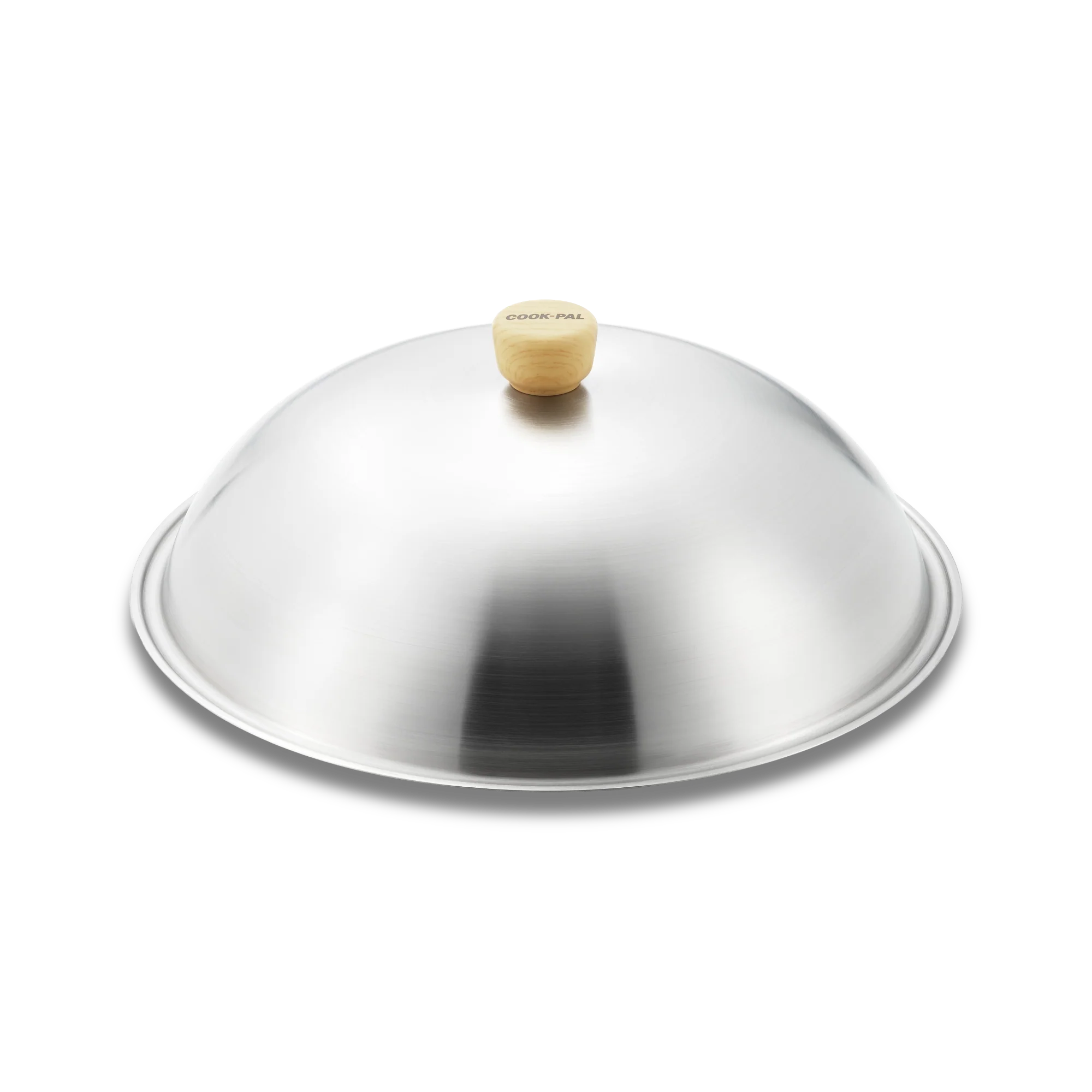 Yoshikawa Cook-Pal Ren 36cm Guangdong Wok with Stainless Steel Lid – Hand-Forged in Japan-2