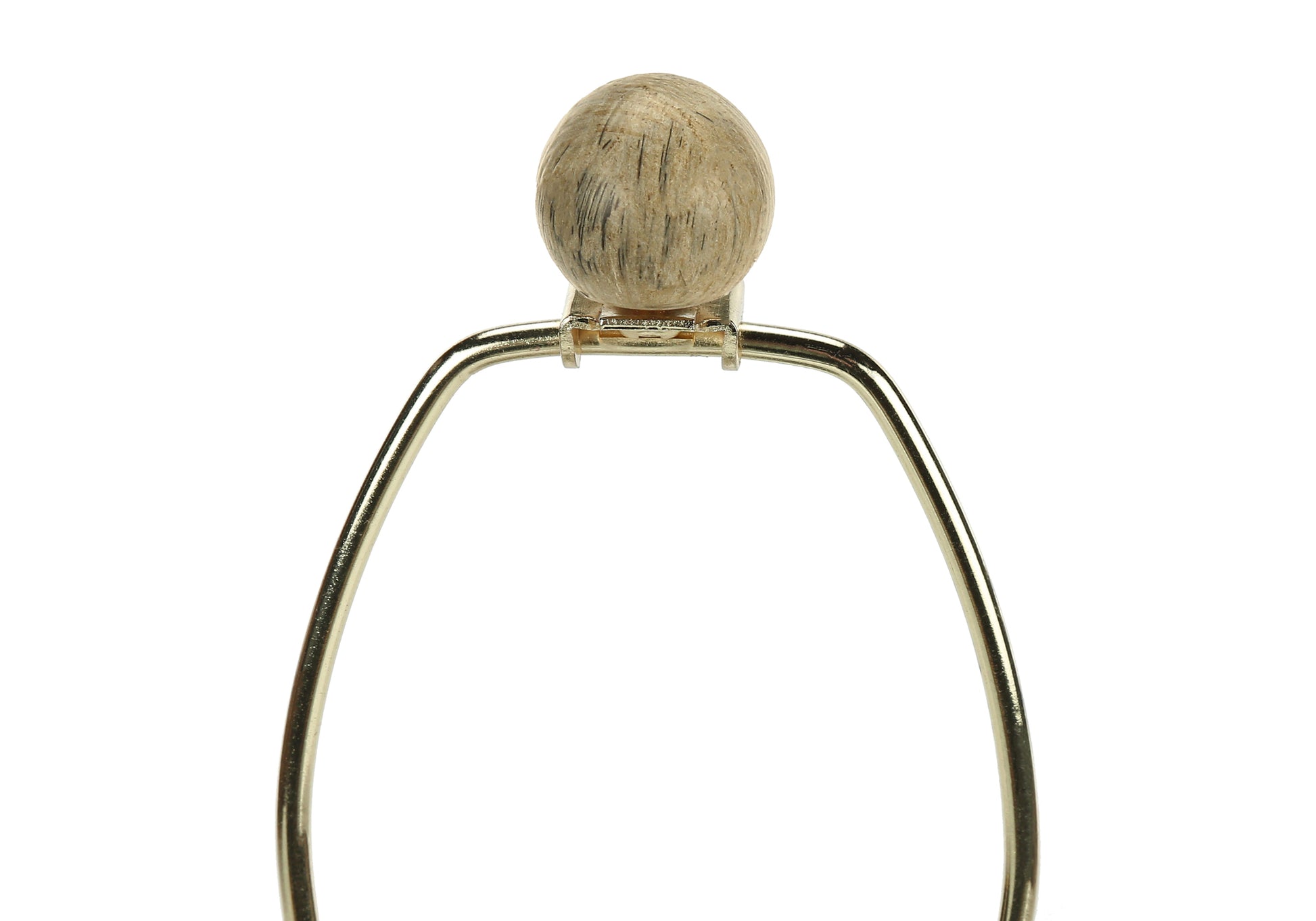 LIGHTING - 25"H TABLE LAMP BROWN RESIN / BLACK SHADE-Table-DECOROLALA