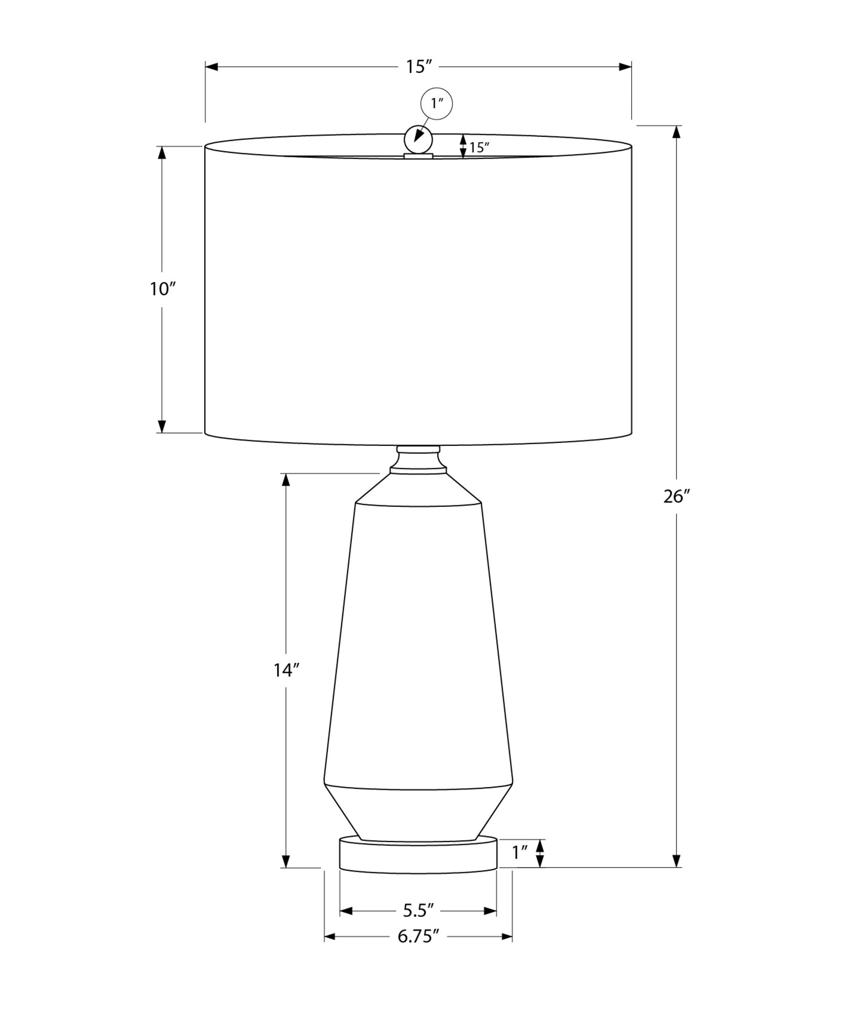 LIGHTING - 26"H TABLE LAMP GREEN CERAMIC / IVORY SHADE-Table-DECOROLALA