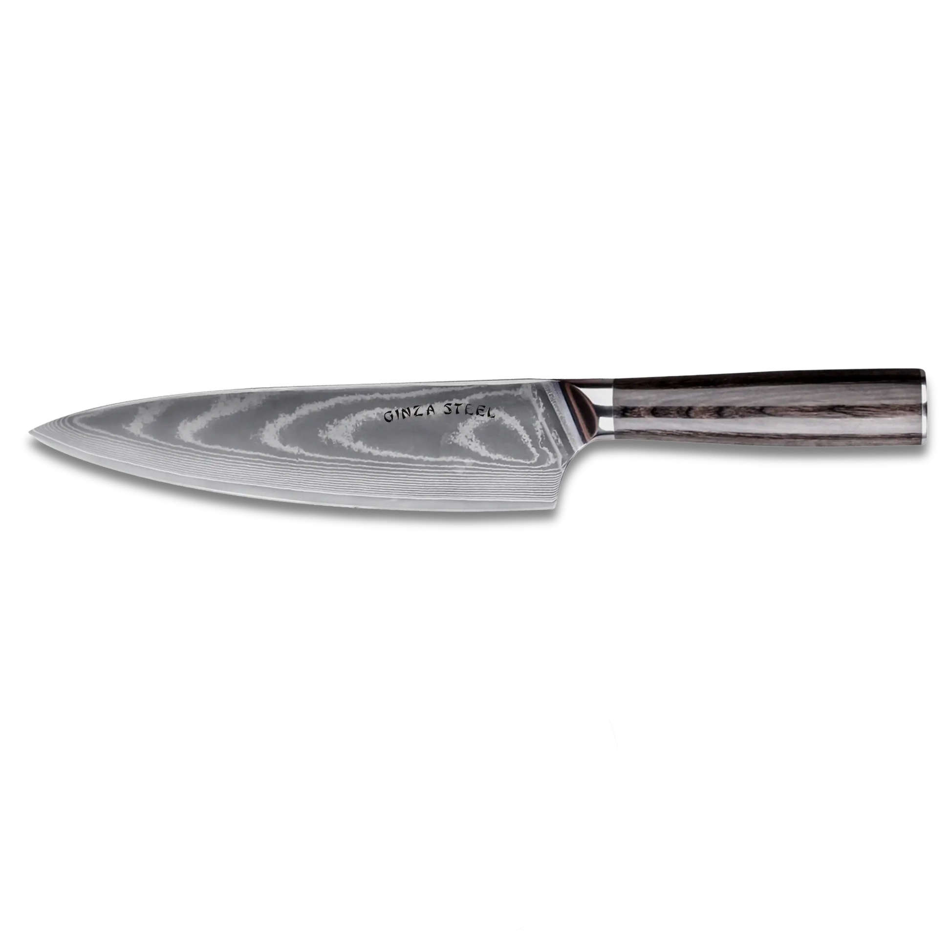 LUCIA 20 | Chef Knife 8Cr18Mov Steel Core / Pakka wood handle-Chef Knife-DECOROLALA