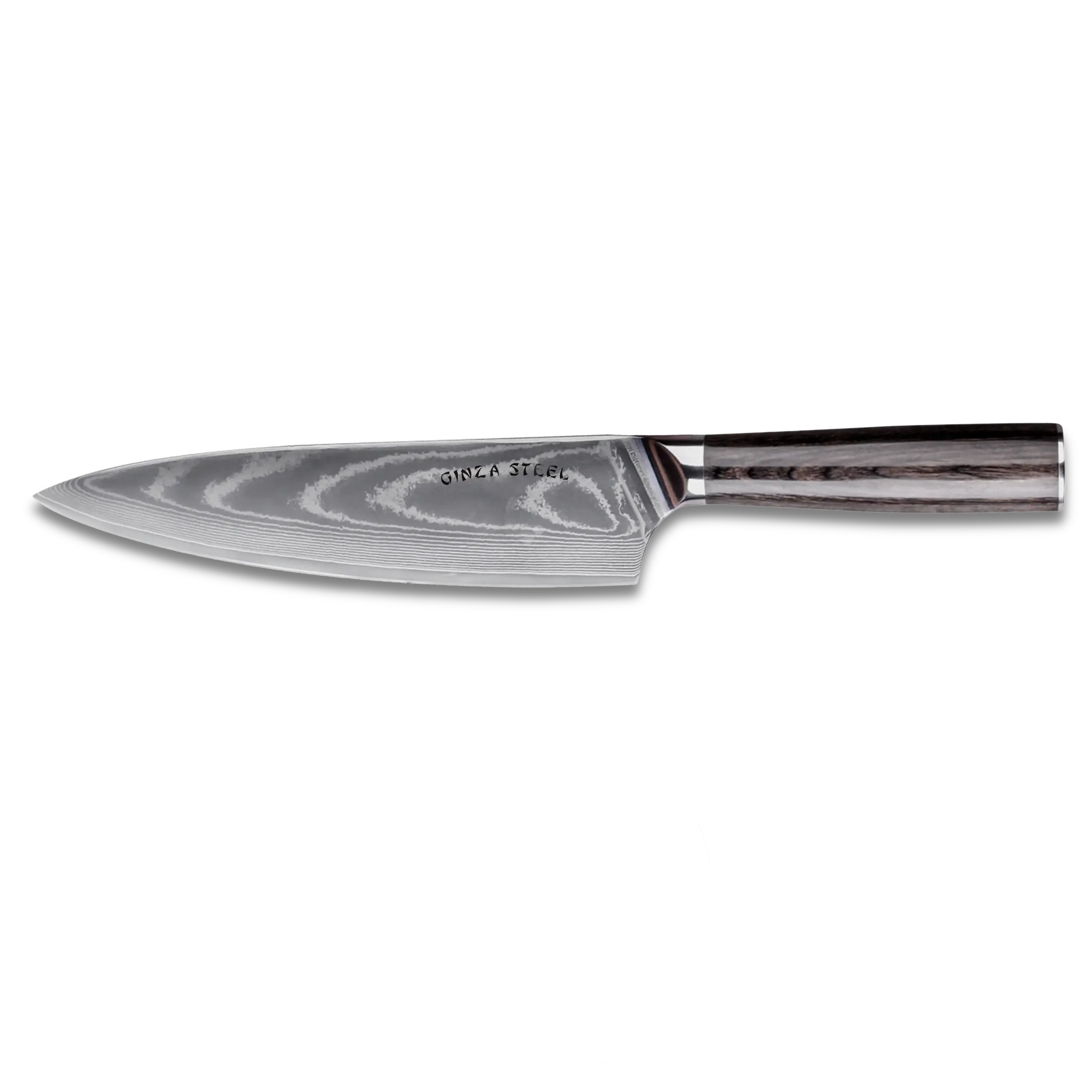 LUCIA 20 | Chef Knife 8Cr18Mov Steel Core / Pakka wood handle-Chef Knife-DECOROLALA