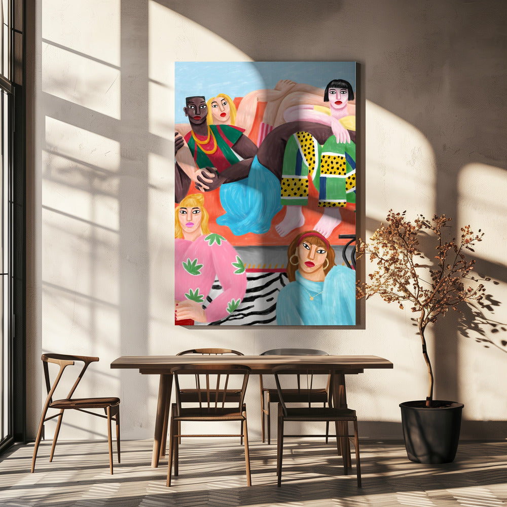 La Coloc Wall Art by Cp-canvas-DECOROLALA