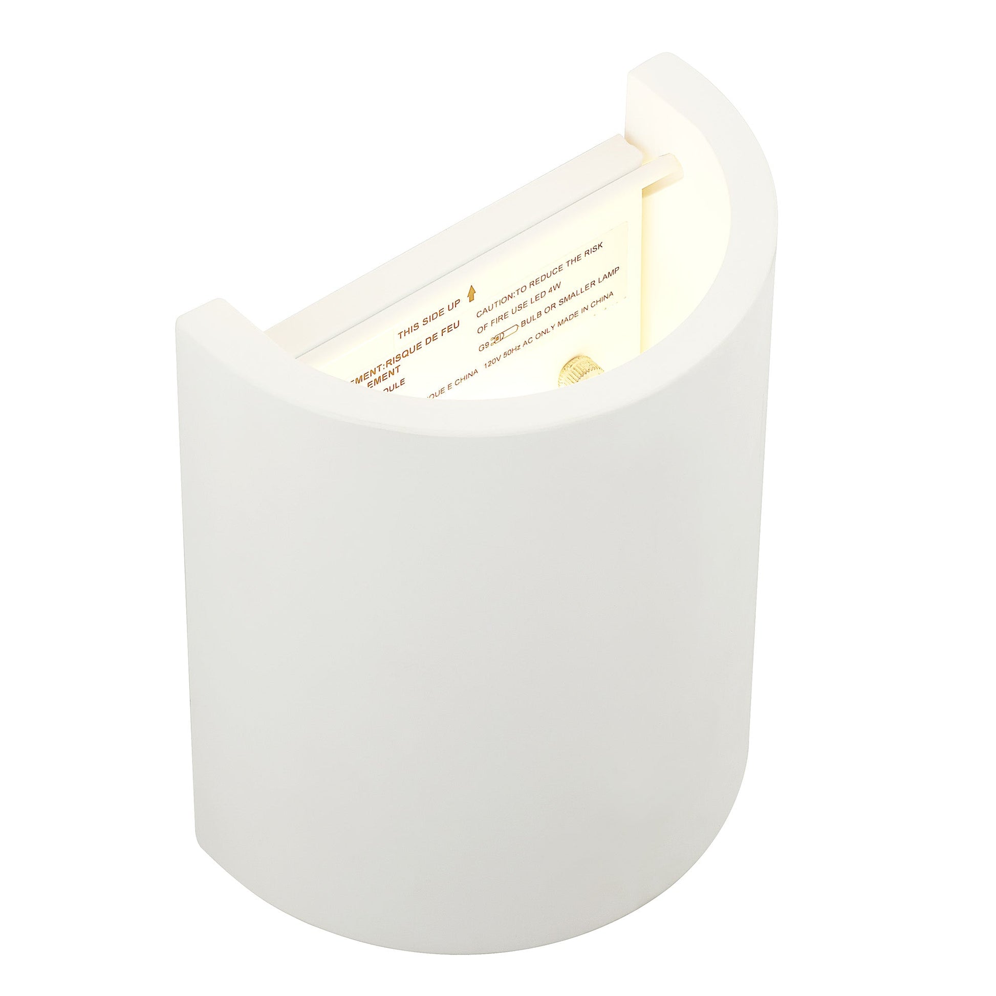 Ladees 7.08" Wall Sconce White-Wall Sconce-DECOROLALA